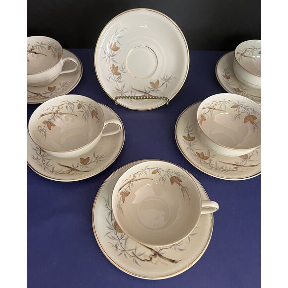 (10+1) Hutschenreuther-Selb LHS Bavaria US Zone Turvel Cup & Saucer Set **RARE** - Picture 3 of 9